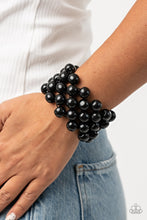 Load image into Gallery viewer, Tiki Tropicana - Black Bracelet Paparazzi Accessories