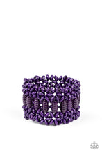 Load image into Gallery viewer, Fiji Flavor - Purple Bracelet Paparazzi Accessories