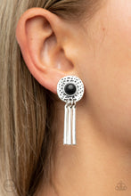 Load image into Gallery viewer, Desert Amulet - Black Earrings Paparazzi Accessories