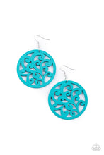 Load image into Gallery viewer, Fresh Off The Vine - Blue Earrings Paparazzi Accessories