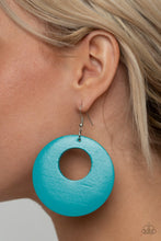 Load image into Gallery viewer, Island Hop Blue Earrings Paparazzi Accessories