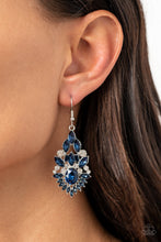 Load image into Gallery viewer, Ice Castle Couture - Blue Earrings Paparazzi Accessories