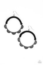 Load image into Gallery viewer, Tambourine Trend - Black Paparazzi Accessories