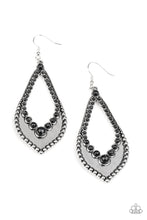 Load image into Gallery viewer, Essential Minerals - Black Earring Paparazzi Accessories