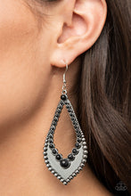 Load image into Gallery viewer, Essential Minerals - Black Earring Paparazzi Accessories
