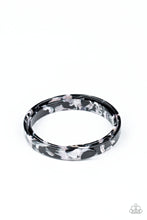 Load image into Gallery viewer, In The HAUTE Zone - Black Bracelet Paparazzi Accessories
