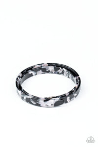 black,coil,In The HAUTE Zone - Black Bracelet