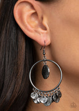 Load image into Gallery viewer, Start From Scratch Black Earrings Paparazzi Accessories