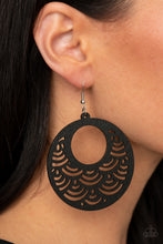 Load image into Gallery viewer, SEA Le Vie! - Black Earrings Paparazzi Accessories