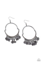 Load image into Gallery viewer, Speed of SPOTLIGHT - Black Earrings Paparazzi Accessories