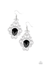 Load image into Gallery viewer, Happily Ever AFTERGLOW - Black Earrings Paparazzi Accessories