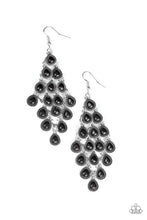 Load image into Gallery viewer, Rural Rainstorms - Black Earring Paparazzi Accessories