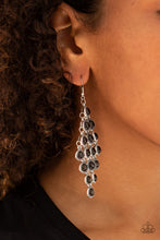 Load image into Gallery viewer, Rural Rainstorms - Black Earring Paparazzi Accessories