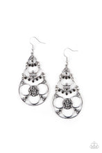 Load image into Gallery viewer, Garden Melody - Black Earrings Paparazzi Accessories