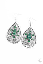 Load image into Gallery viewer, Modern Garden - Green Earring Paparazzi Accessories