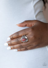Load image into Gallery viewer, Desert Dream - Brown Stone Ring Paparazzi Accessories
