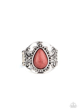 Load image into Gallery viewer, Desert Dream - Brown Stone Ring Paparazzi Accessories