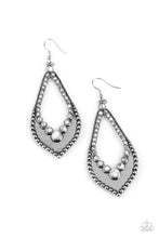 Load image into Gallery viewer, Essential Minerals - White Stone Earrings Paparazzi Accessories