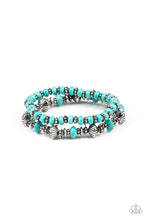 Load image into Gallery viewer, Cactus Quest - Blue Bracelet Paparazzi Accessories