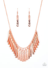 Load image into Gallery viewer, Metallic Muse - Copper Necklace Paparazzi Accessories