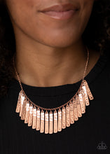 Load image into Gallery viewer, Metallic Muse - Copper Necklace Paparazzi Accessories