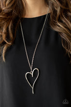 Load image into Gallery viewer, HEARTS So Good - Silver Necklace Paparazzi Accessories