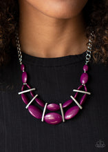 Load image into Gallery viewer, Law of the Jungle - Purple Necklace Paparazzi Accessories