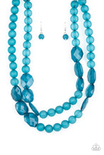 Load image into Gallery viewer, Arctic Art - Blue Necklace Paparazzi Accessories