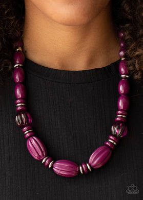 High Alert - Purple Necklace Paparazzi Accessories