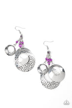 Load image into Gallery viewer, Wanderlust Garden - Purple Earrings Paparazzi Accessories