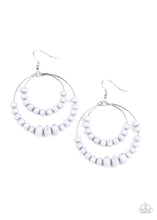 Load image into Gallery viewer, Paradise Party - Silver Earrings Paparazzi Accessories