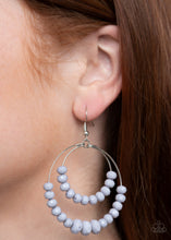 Load image into Gallery viewer, Paradise Party - Silver Earrings Paparazzi Accessories