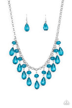 Load image into Gallery viewer, Crystal Enchantment - Blue Necklace Paparazzi Accessories