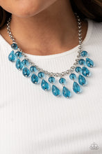 Load image into Gallery viewer, Crystal Enchantment - Blue Necklace Paparazzi Accessories