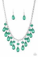 Load image into Gallery viewer, Crystal Enchantment - Green Necklace Paparazzi Accessories