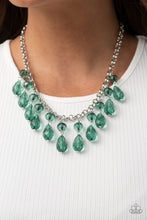 Load image into Gallery viewer, Crystal Enchantment - Green Necklace Paparazzi Accessories