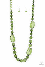 Load image into Gallery viewer, Malibu Masterpiee Green Necklace Paparazzi Accessories
