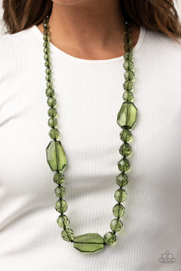Malibu Masterpiee Green Necklace Paparazzi Accessories