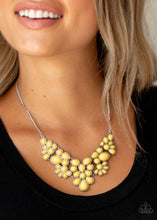 Load image into Gallery viewer, Bohemian Banquet - Yellow Necklace Paparazzi Accessories