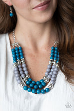 Load image into Gallery viewer, BEAD Your Own Drum - Blue Necklace Paparazzi Accessories