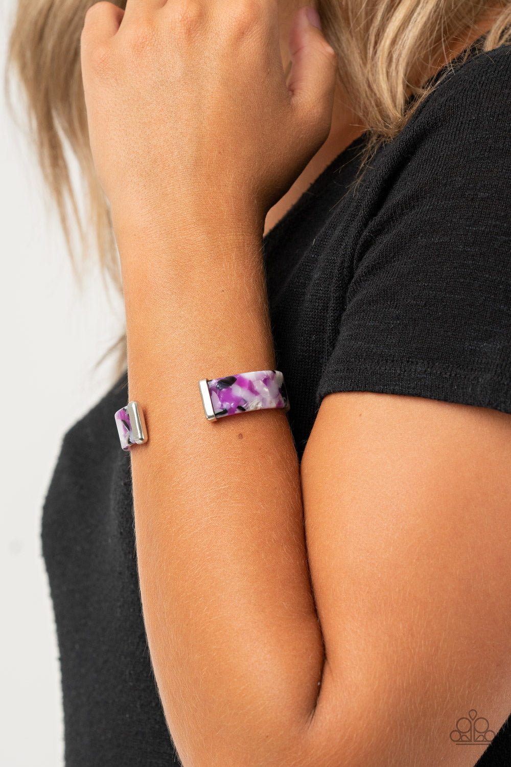 Its Getting HAUTE In Here - Purple Bracelet Paparazzi Accessories