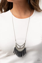 Load image into Gallery viewer, Stone Age A-Lister - Black Necklace Paparazzi Accessories