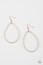 Load image into Gallery viewer, Just ENCASE You Missed It - Gold Earrings Paparazzi Accessories