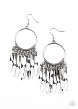 Load image into Gallery viewer, Let GRIT Be! - Silver Earrings Paparazzi Accessories