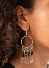 Load image into Gallery viewer, Let GRIT Be! - Silver Earrings Paparazzi Accessories