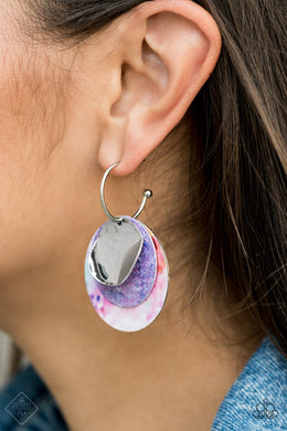 Ride or TIE DYE - Multi Earring Paparazzi Accessories