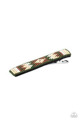 Lay Of The Desert - Multi Hair Accessory Paparazzi Accessories