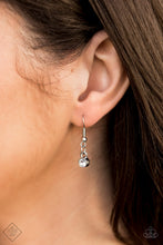 Load image into Gallery viewer, Pushing Your LUXE White Rhinestone Necklace Paparazzi Accessories