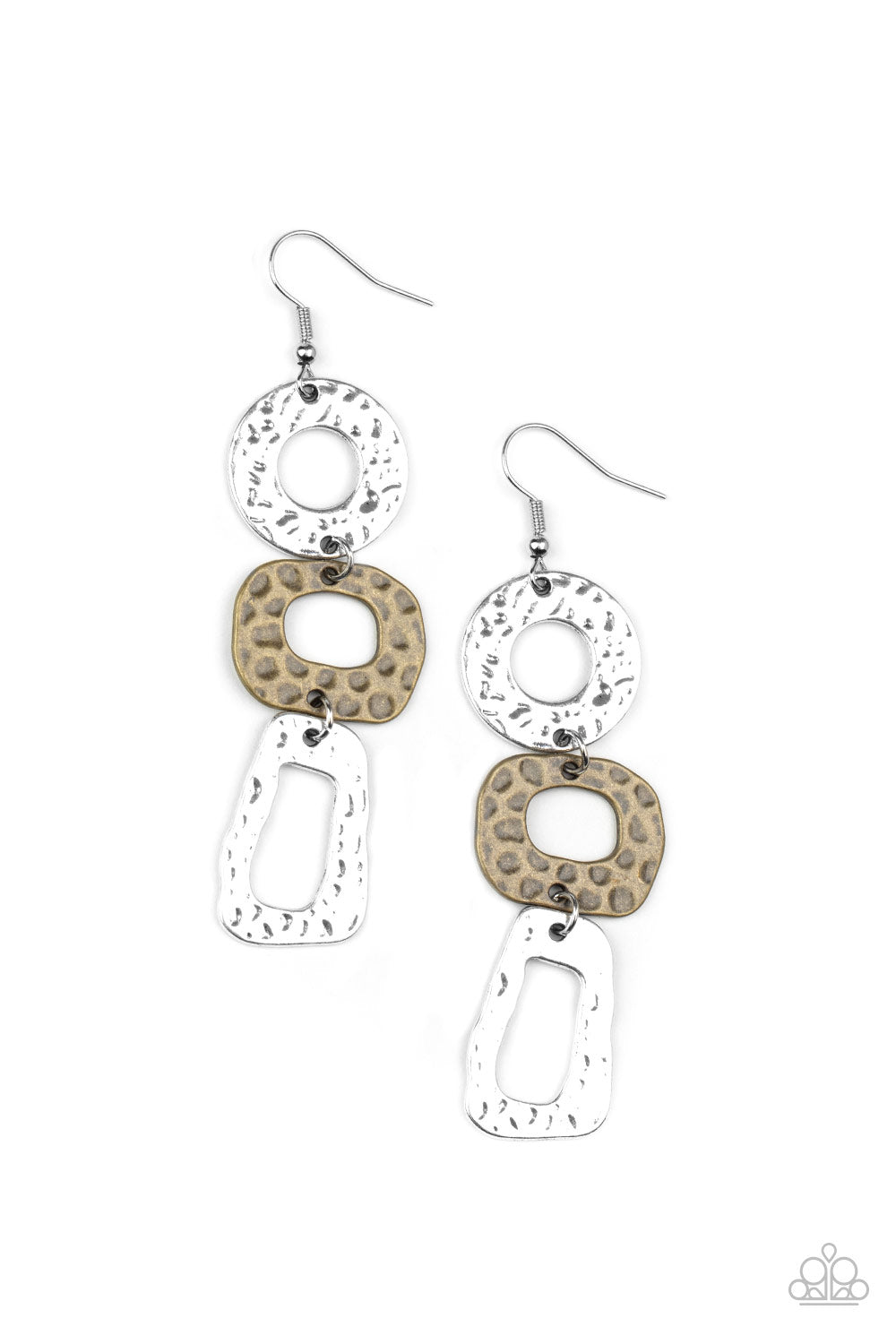 Prehistoric Prowl - Multi Earrings Paparazzi Accessories