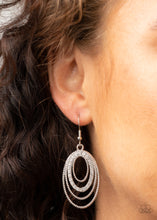 Load image into Gallery viewer, Date Night Diva - White Earrings Paparazzi Accessories